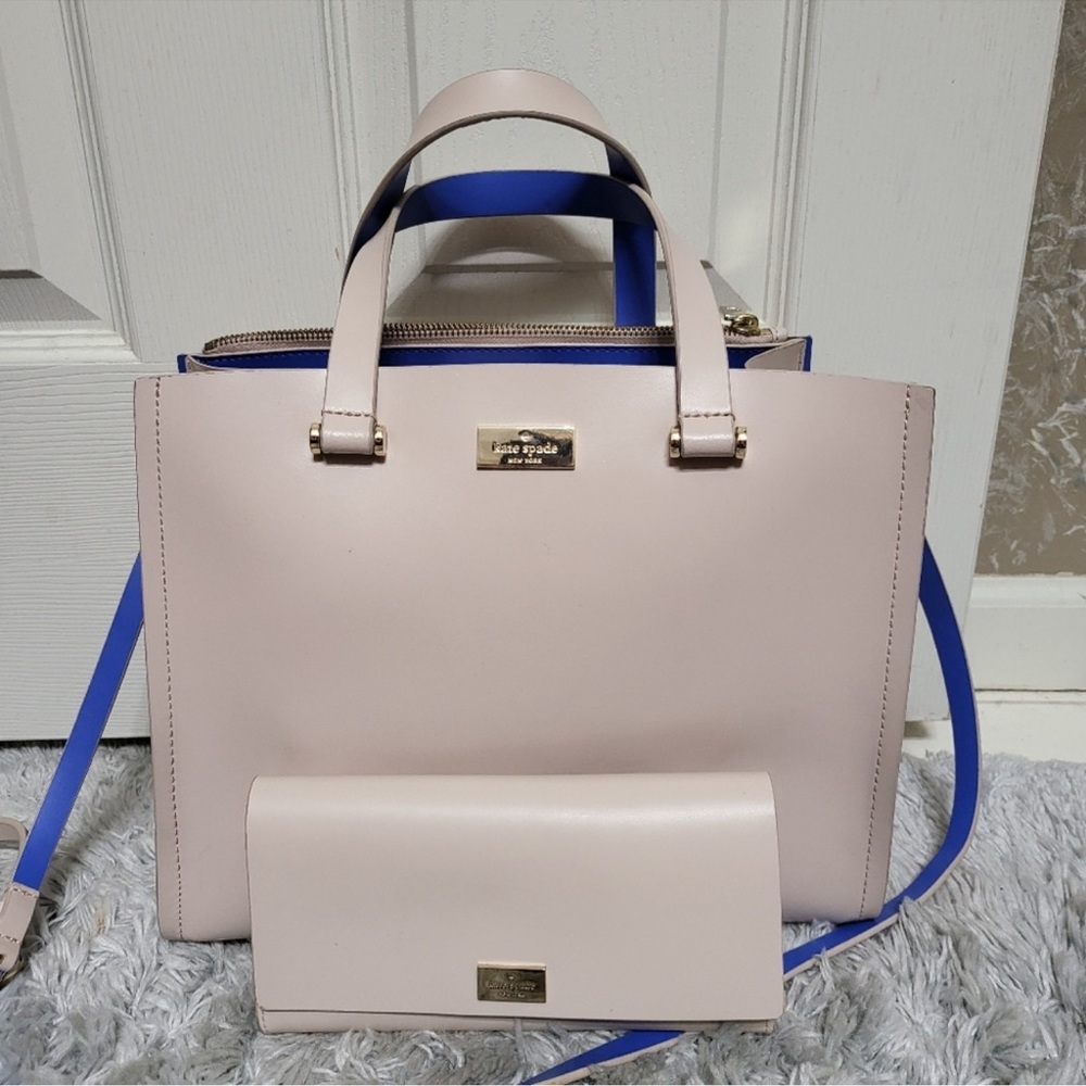 Kate Spade Tote and Wallet Bundle